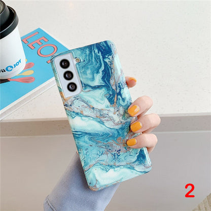 Glitter Marble Phone Case For Samsung Galaxy