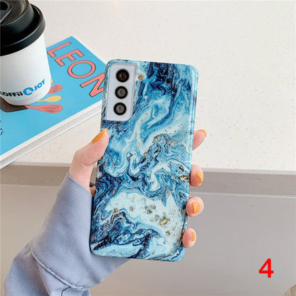 Glitter Marble Phone Case For Samsung Galaxy